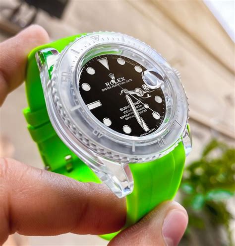 rolex watches with custom straps